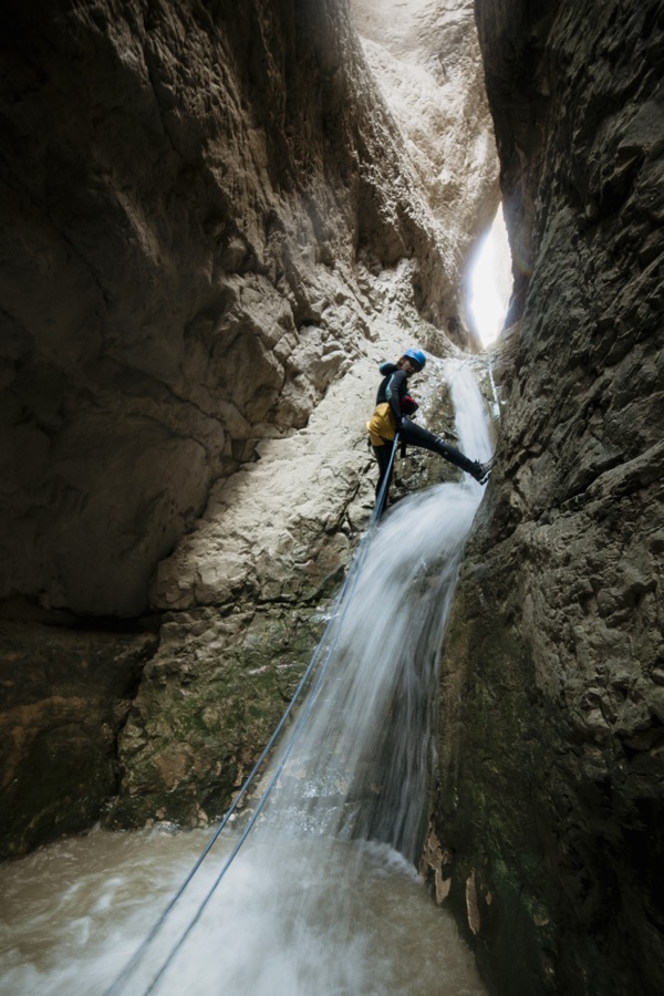 Canyoning in Dragon's Canyon