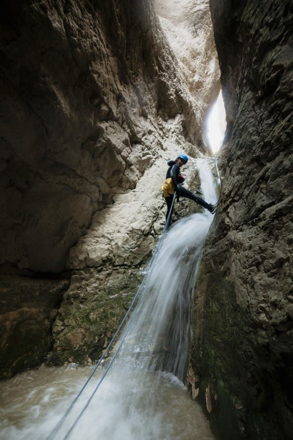 Canyoning in Dragon's Canyon