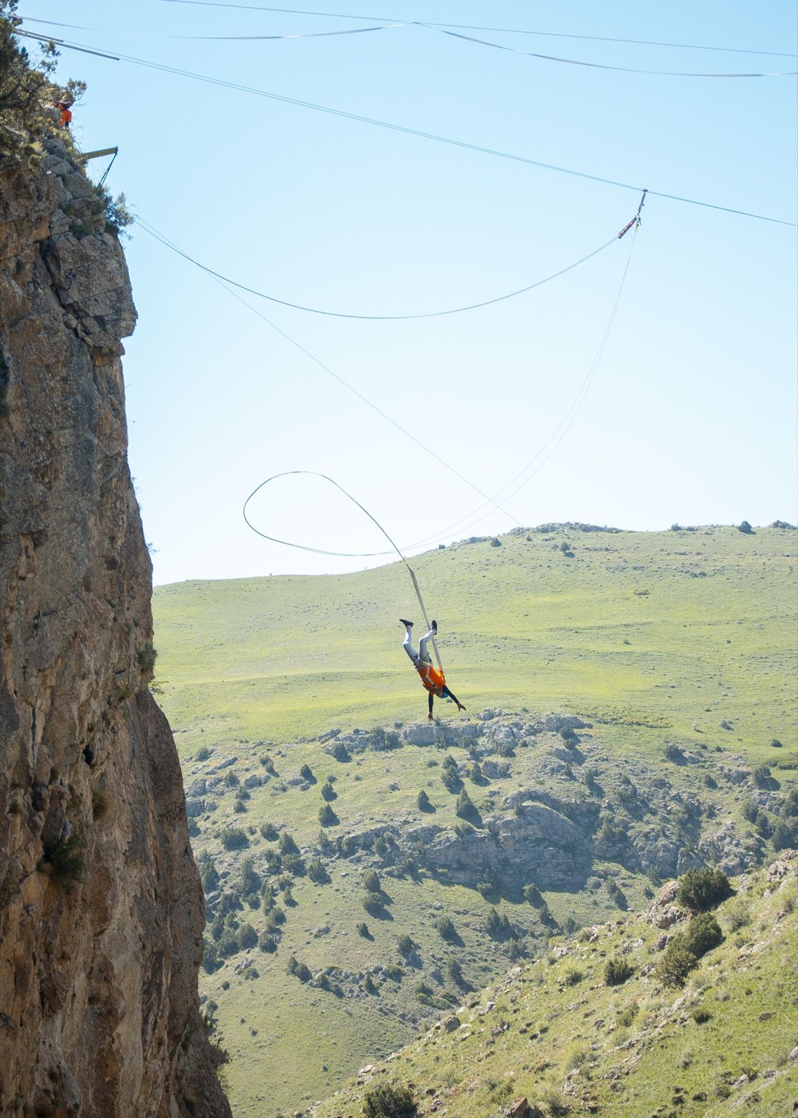 Scream of Soul team guiding a client during an extreme adventure